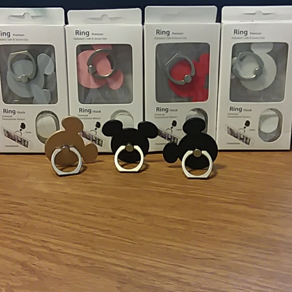 Mickey mouse 360 kickstand ring and hook - Picture 2 of 2